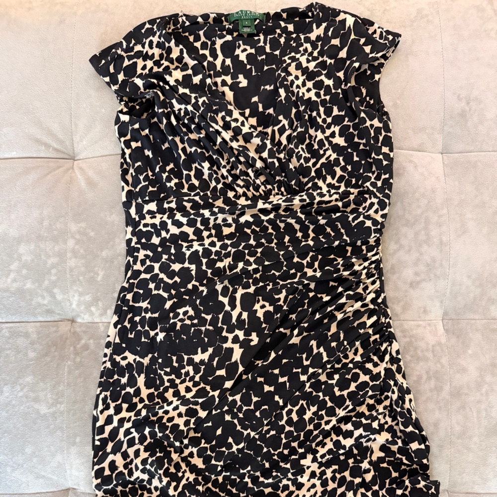 Ralph Lauren Leopard Print Dress